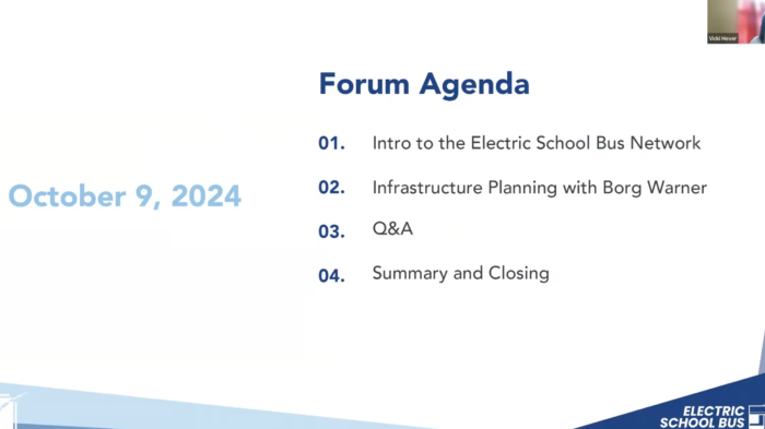 Infrastructure Planning – National Electric School Bus Forum | October 2024